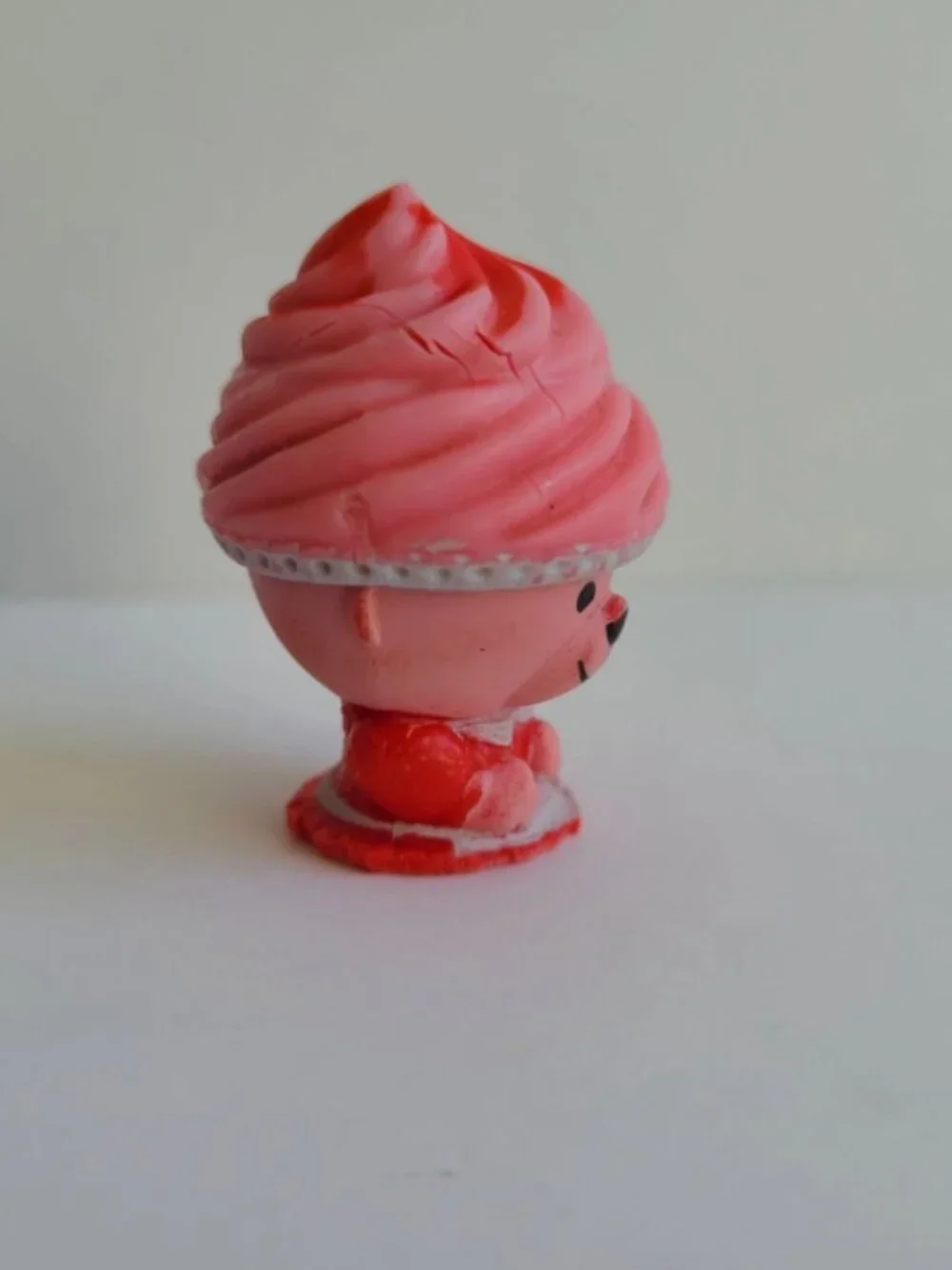 FWB Miniature Toy Cupcake Bear Pink 1.5